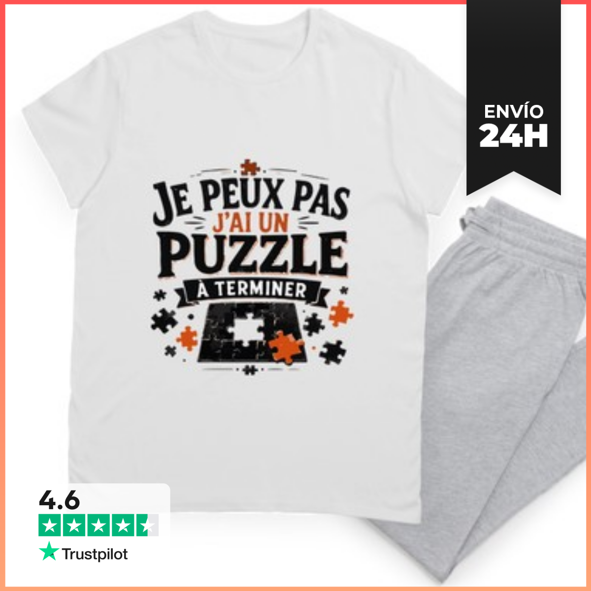 Pijama No Puedo Tengo Un Rompecabezas Que Terminar LaTostadora