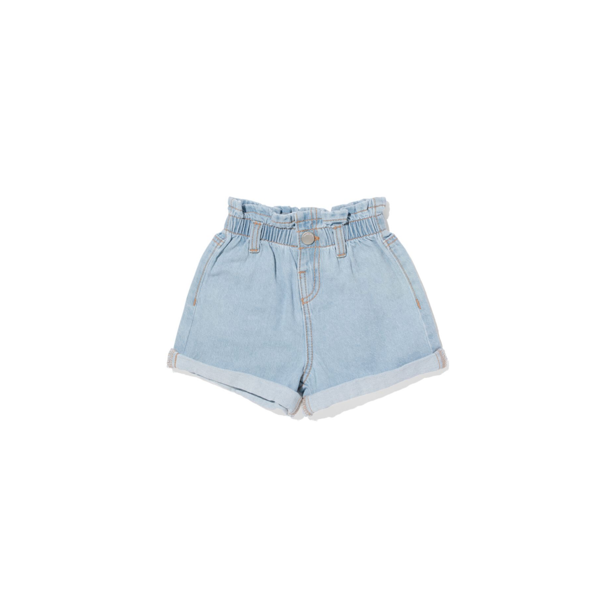 HEMA Baby paperbag short denim denim (denim)