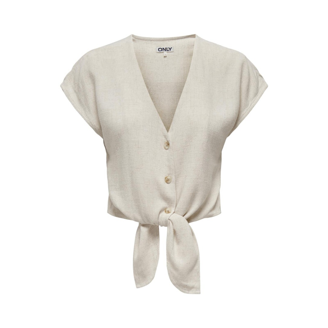 Only Bluse Moonbeam Viskose-Leinen