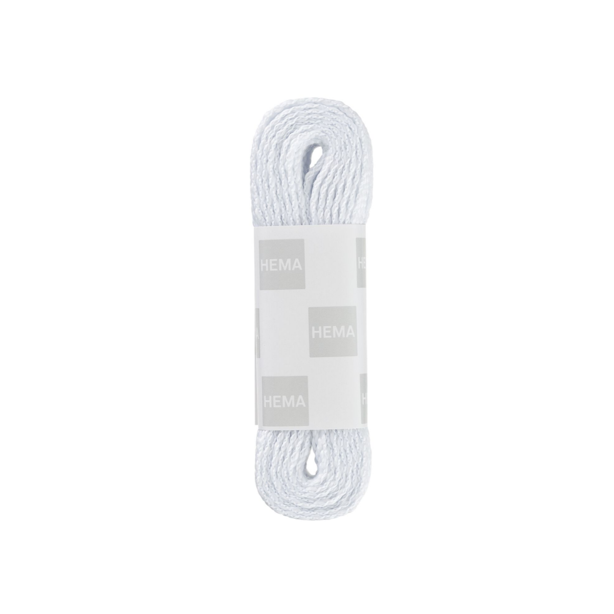 HEMA Schoenveter plat 150 cm (wit)