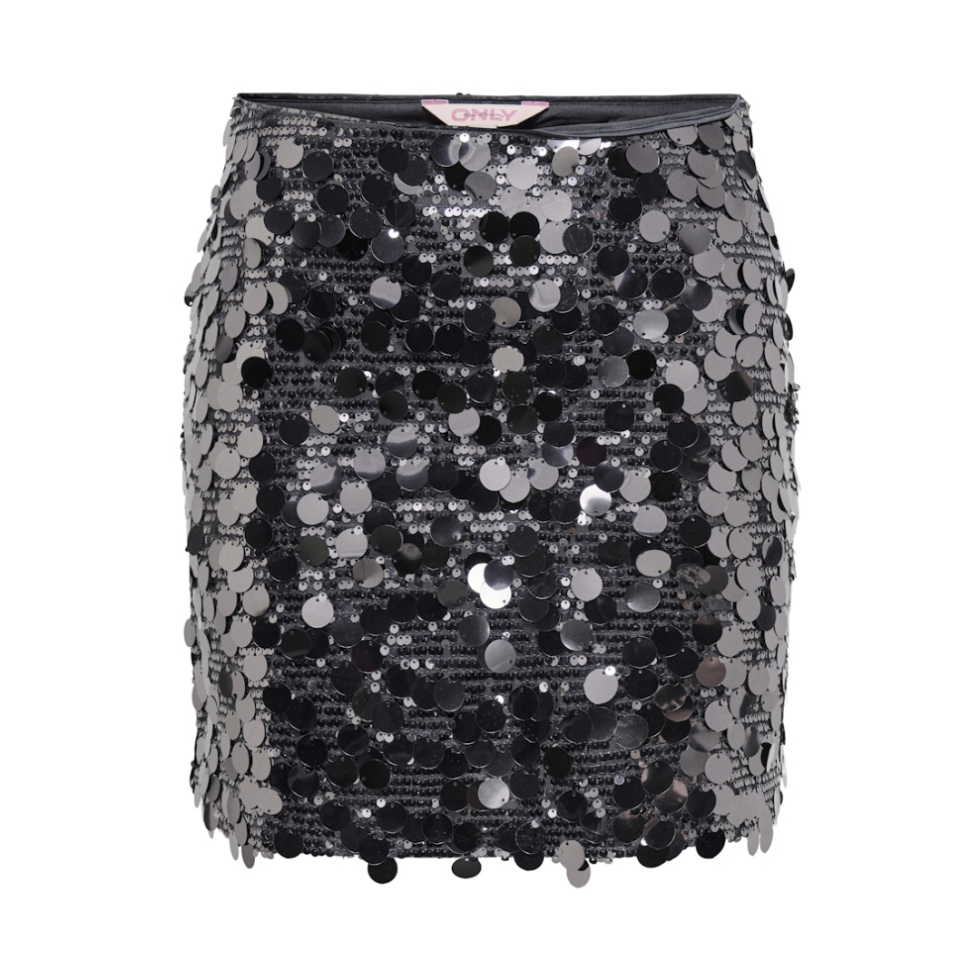 Only - Damen Rock - Grau - Größe: XL - bei Tara-M