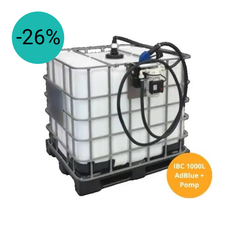 Lindemann AdBlue 1000 Liter IBC Tank + AdBlue pomp 230V | AdBlue | Bulk | Dutch Performance Products