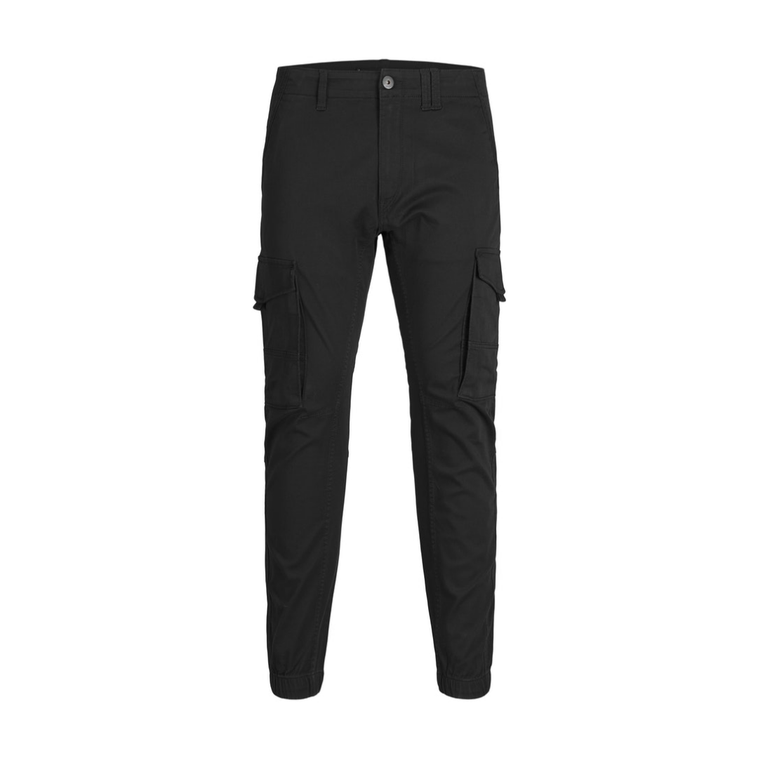 jack & jones Flake Cargo Pants Baumwolle Schwarz
