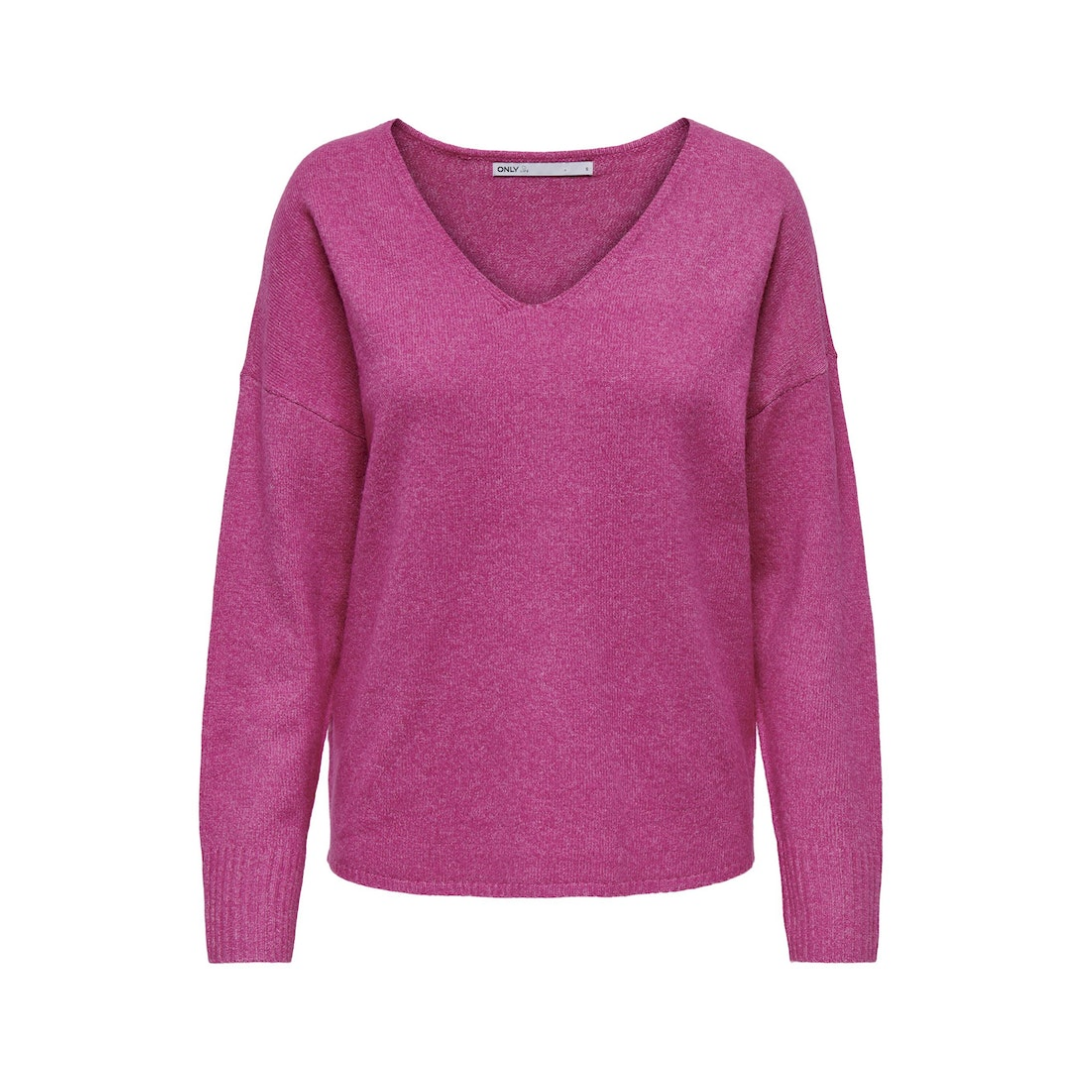Only - Damen Pullover - Rot - Größe: M - bei Tara-M