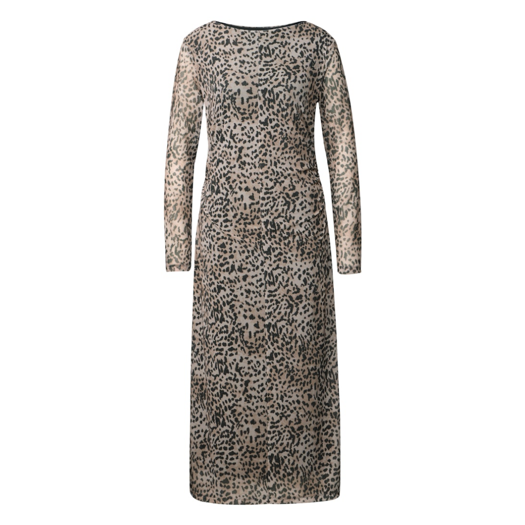 STREET ONE STUDIO - Damen Kleid - Braun - Größe: 40 - bei Tara-M