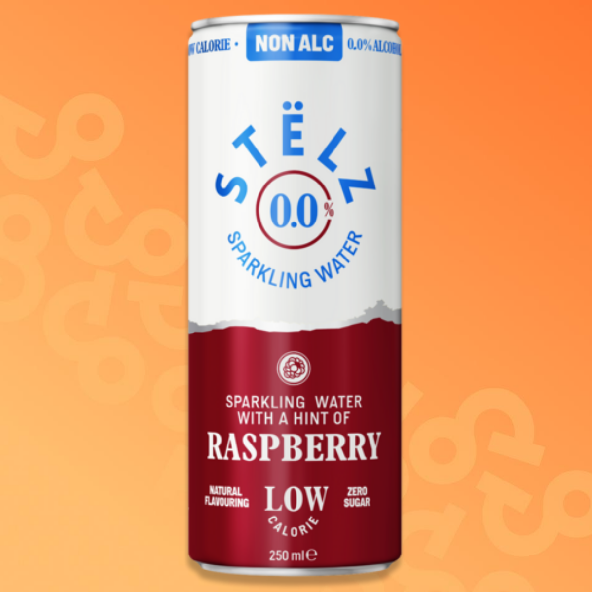 Stëlz Raspberry 0.0 alcohol-free can 25 cl