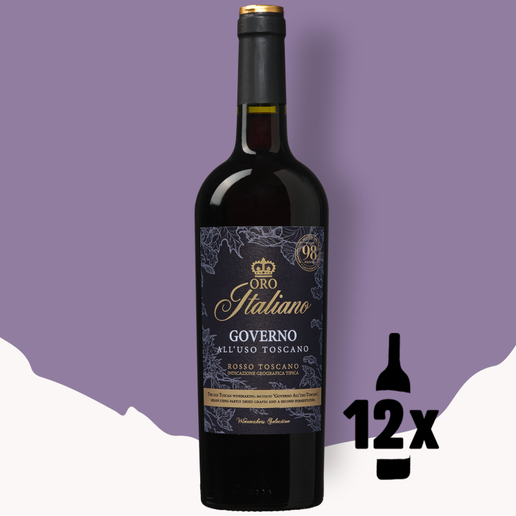 12 flessen Oro Italiano Governo Voordeelpakket 2023