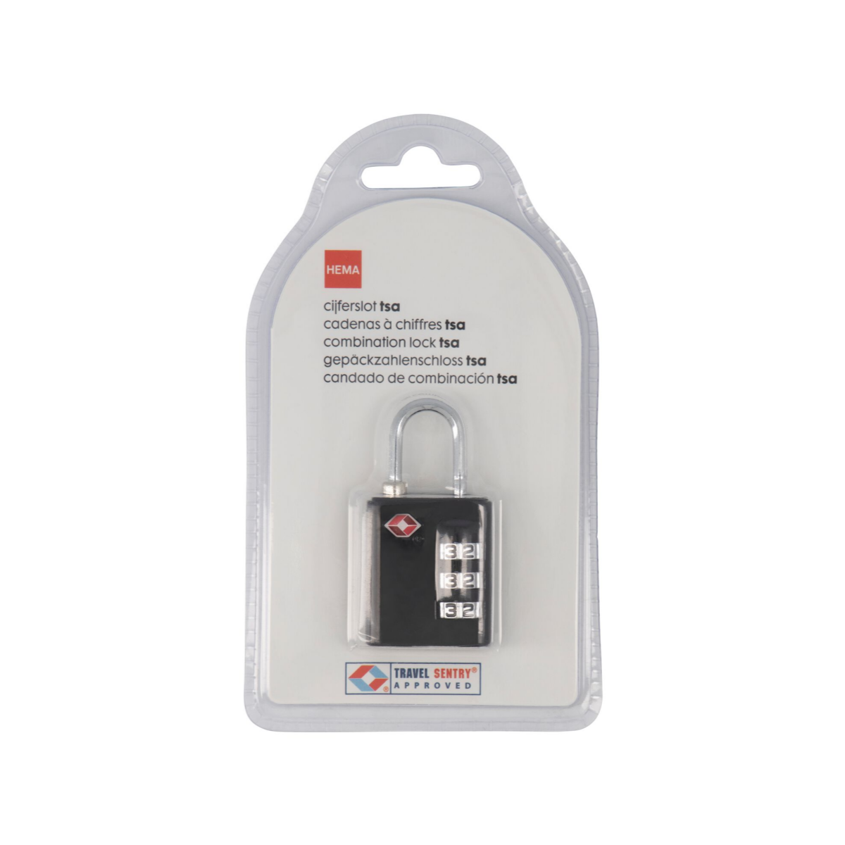 HEMA TSA cijferslot - 6.5x3