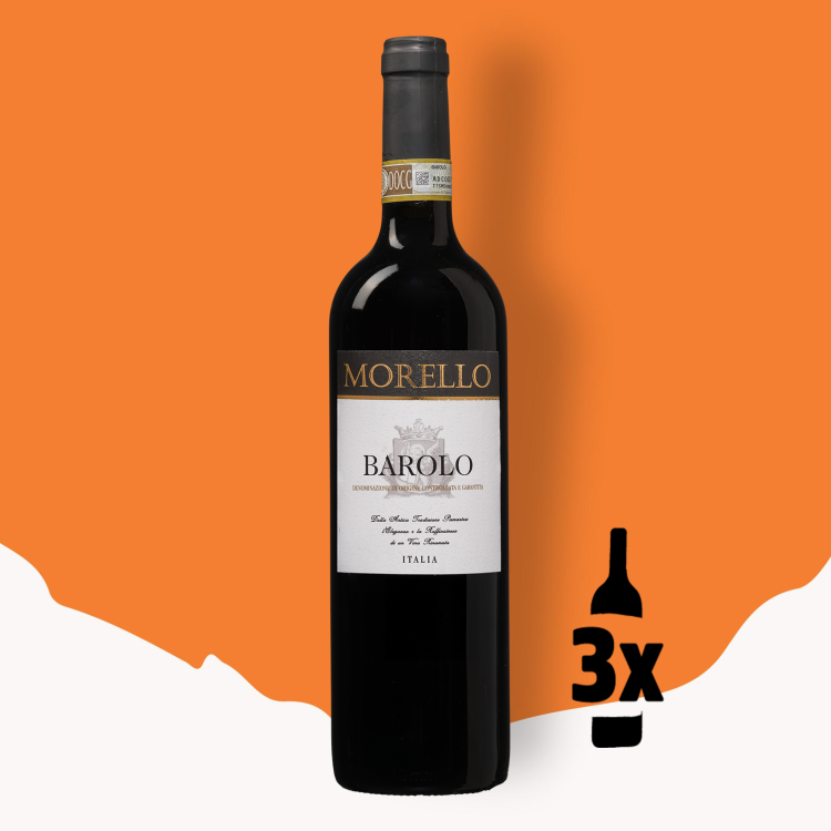3 flessen Morello Barolo Probeerpakket 2021