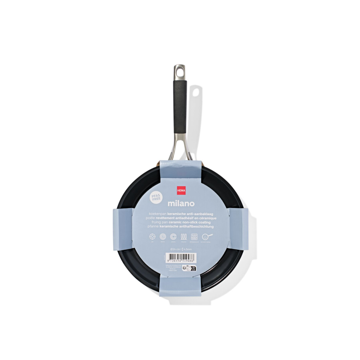 HEMA HEMA Koekenpan Ø24cm Milano PFAS-vrij