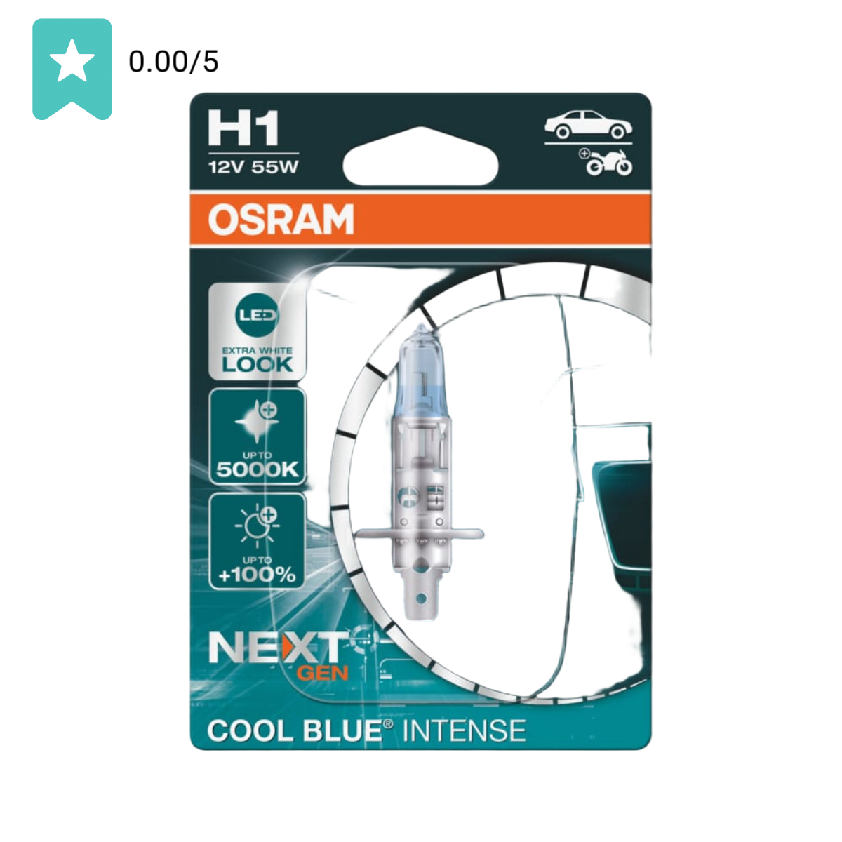 Osram Cool Blue Intense NextGen H1 12V/55W - 64150cbn | Dutch Performance Products