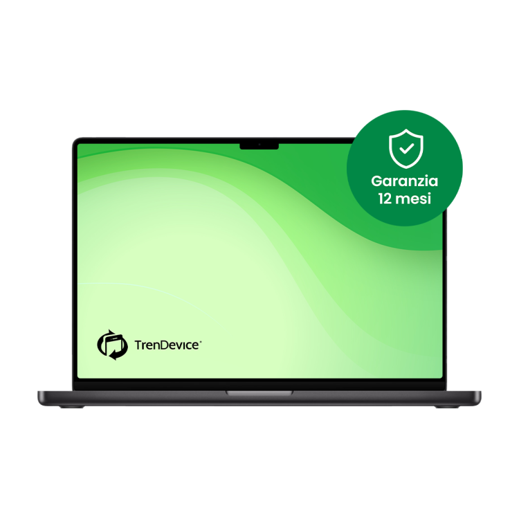 MacBook Pro 14 M3 PRO 512 GB Nero siderale A 18 GB CPU 11-core GPU-14 Core Ricondizionato