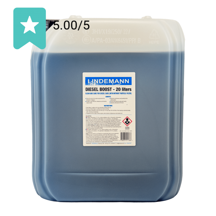 Lindemann Diesel Boost 20 Liter / diesel additief & cetaanverhoger | Dutch Performance Products