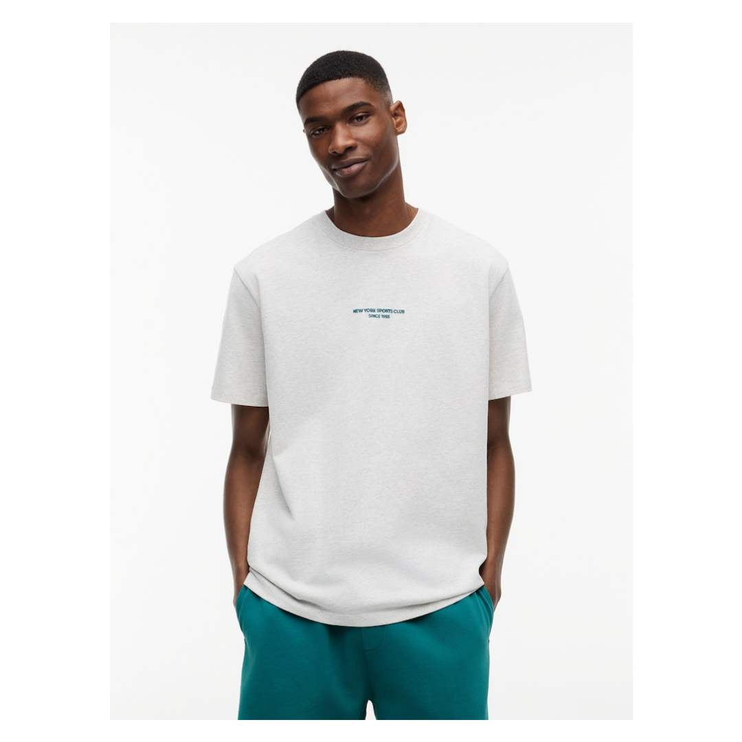 Tommy Jeans - Herren T-Shirt - Grau - Größe: M - bei Tara-M