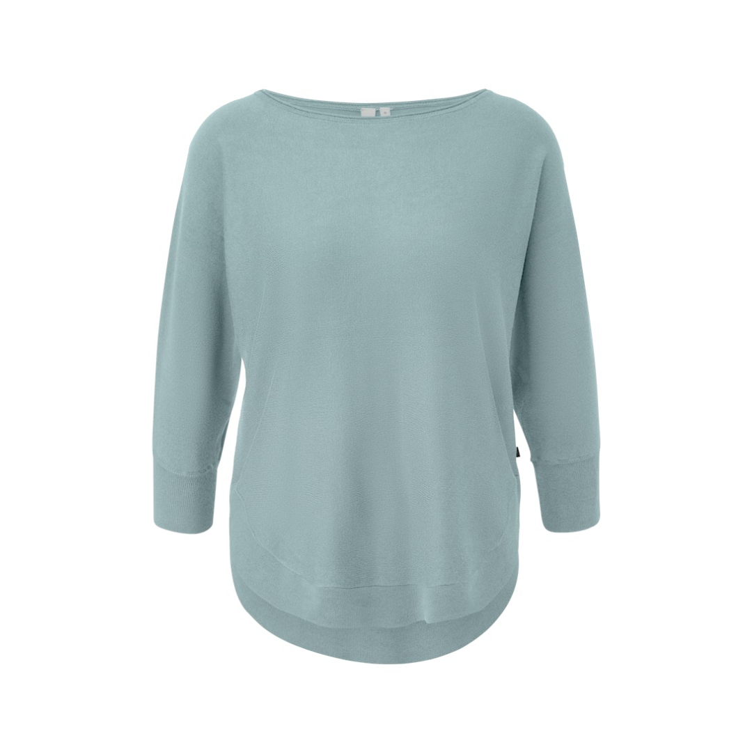 QS - Damen Pullover - Blau - Größe: M - bei Tara-M