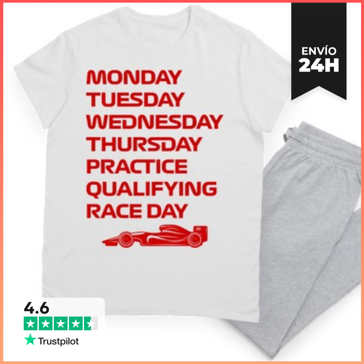 Pijama F1 WEEK PRACTICE QUALIFYING RACE DAY laTostadora