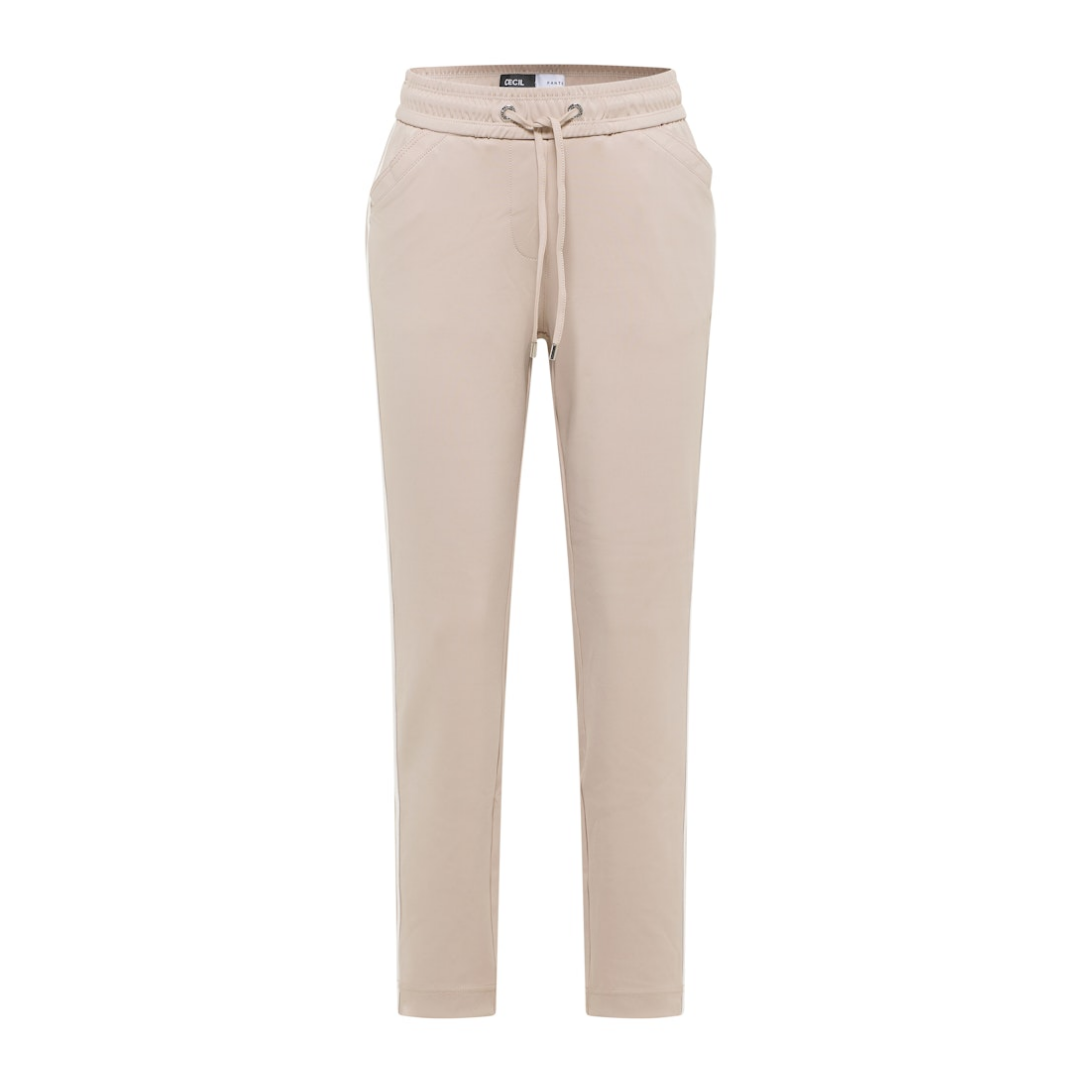 cecil Hose Gallonstreifen Light Sandalwood Beige