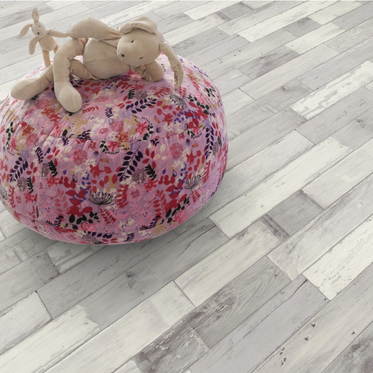 Rouleau 4m de sol PVC effet béton pose sans colle fisherman washed Gerflor - 3000 cm x 400 cm x 0.2 cm