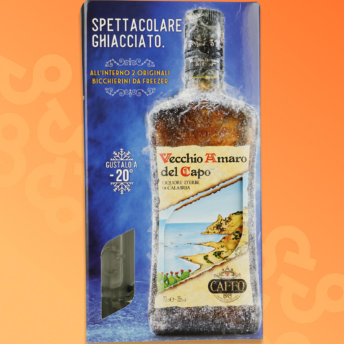 Vecchio Amaro del Capo in confezione regalo da 70 cl