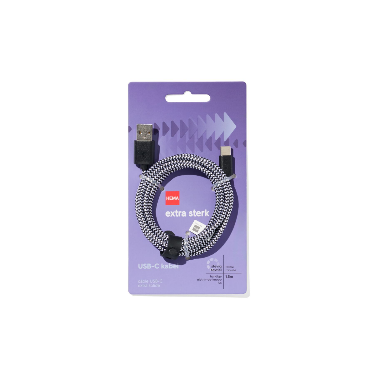 HEMA HEMA Laadkabel USB Naar USB-C 1.5m