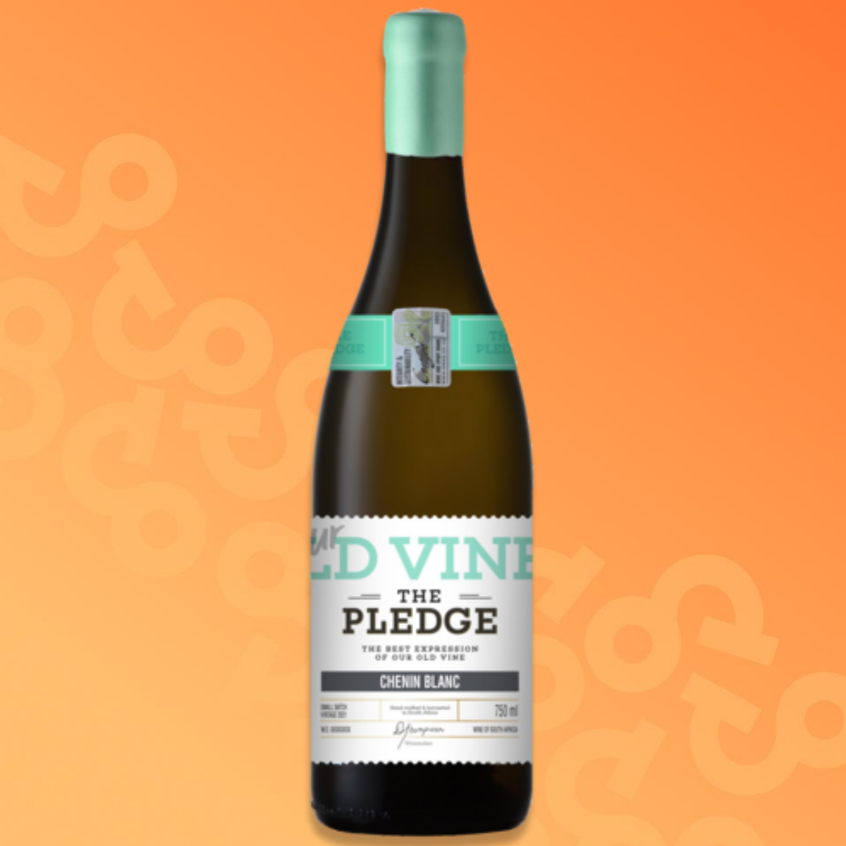 Bottiglia The Pledge Il nostro Old Vines Chenin Blanc vino bianco 75 cl