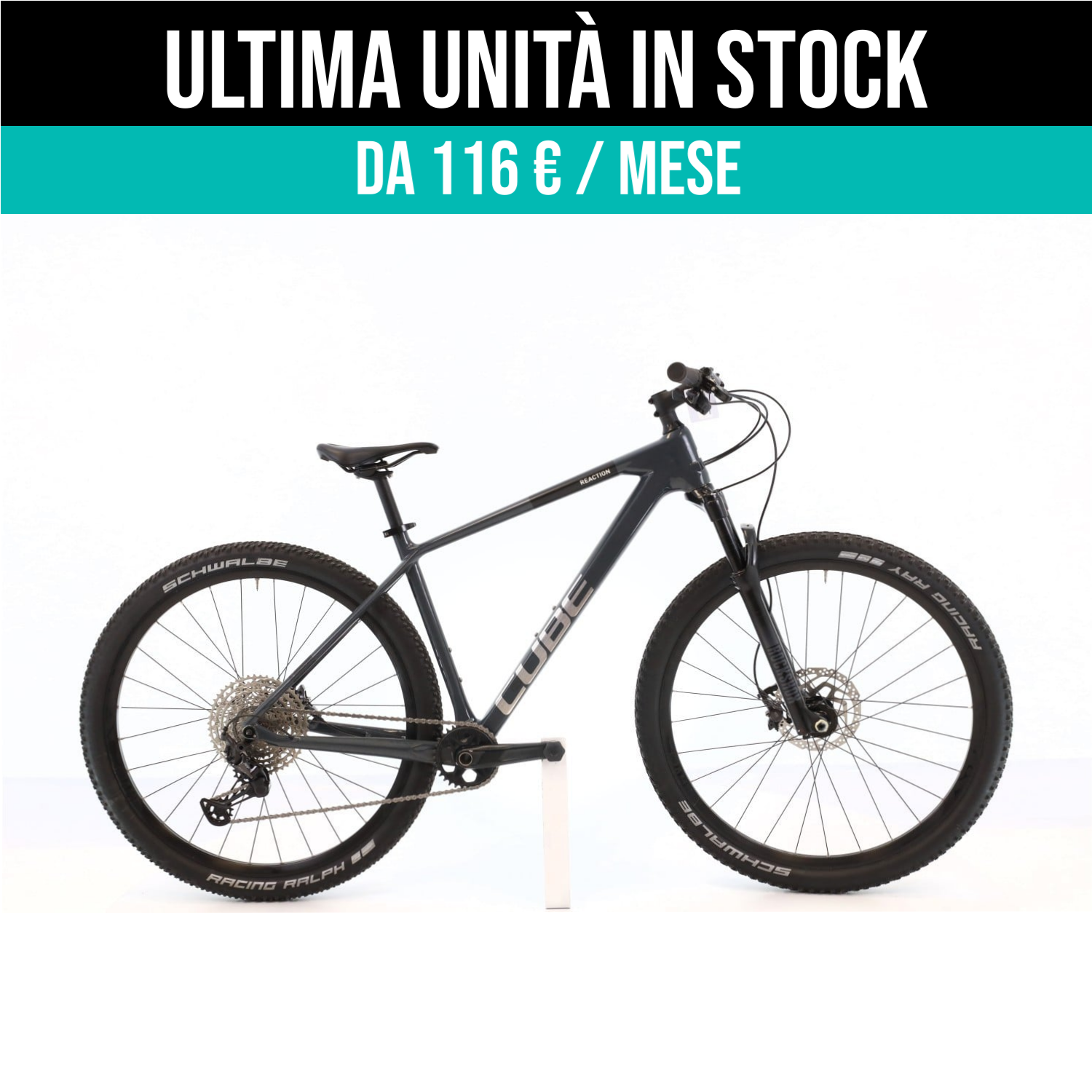 Cube Reaction C:62 Pro XT taglia L Semi-nuova