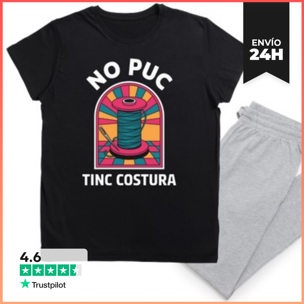 Pijama No puc tinc costura laTostadora