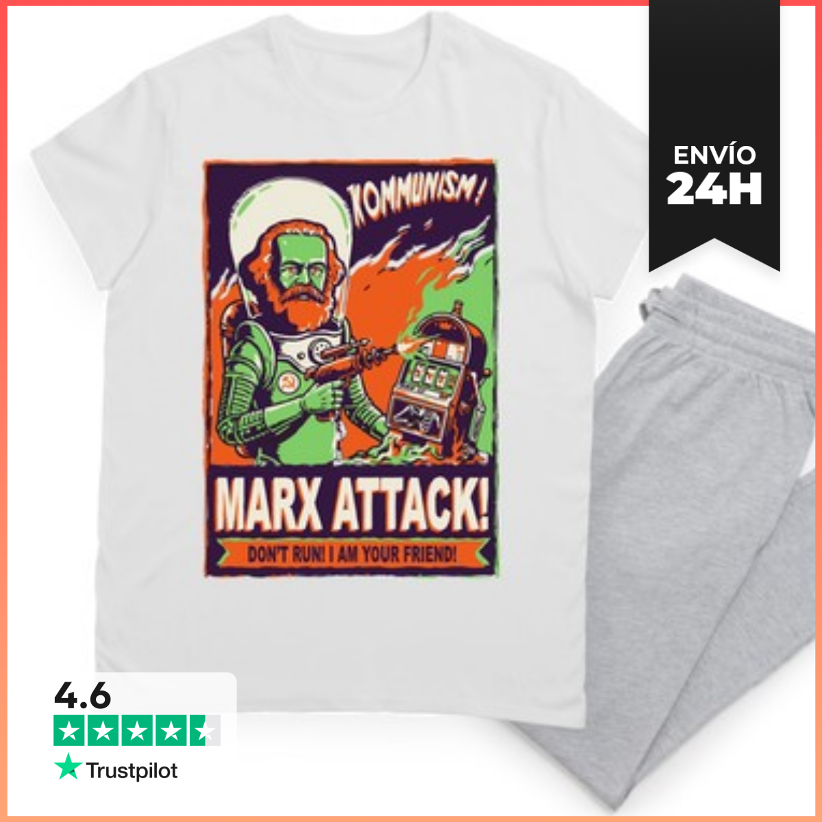 Pijama Marx Attack LaTostadora