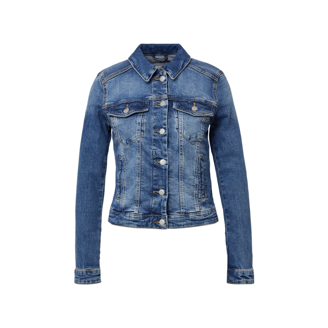 QS - Damen Jeansjacke - Blau - Größe: L - bei Tara-M