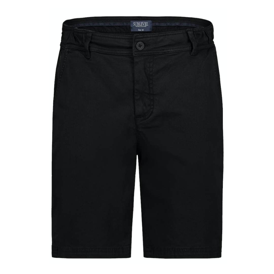 Eight 2 Nine Shorts Baumwolle-Esasthan Black