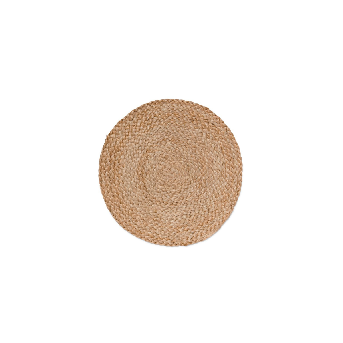 HEMA HEMA Gevlochten Placemat Jute - Ø 34 Cm (naturel)