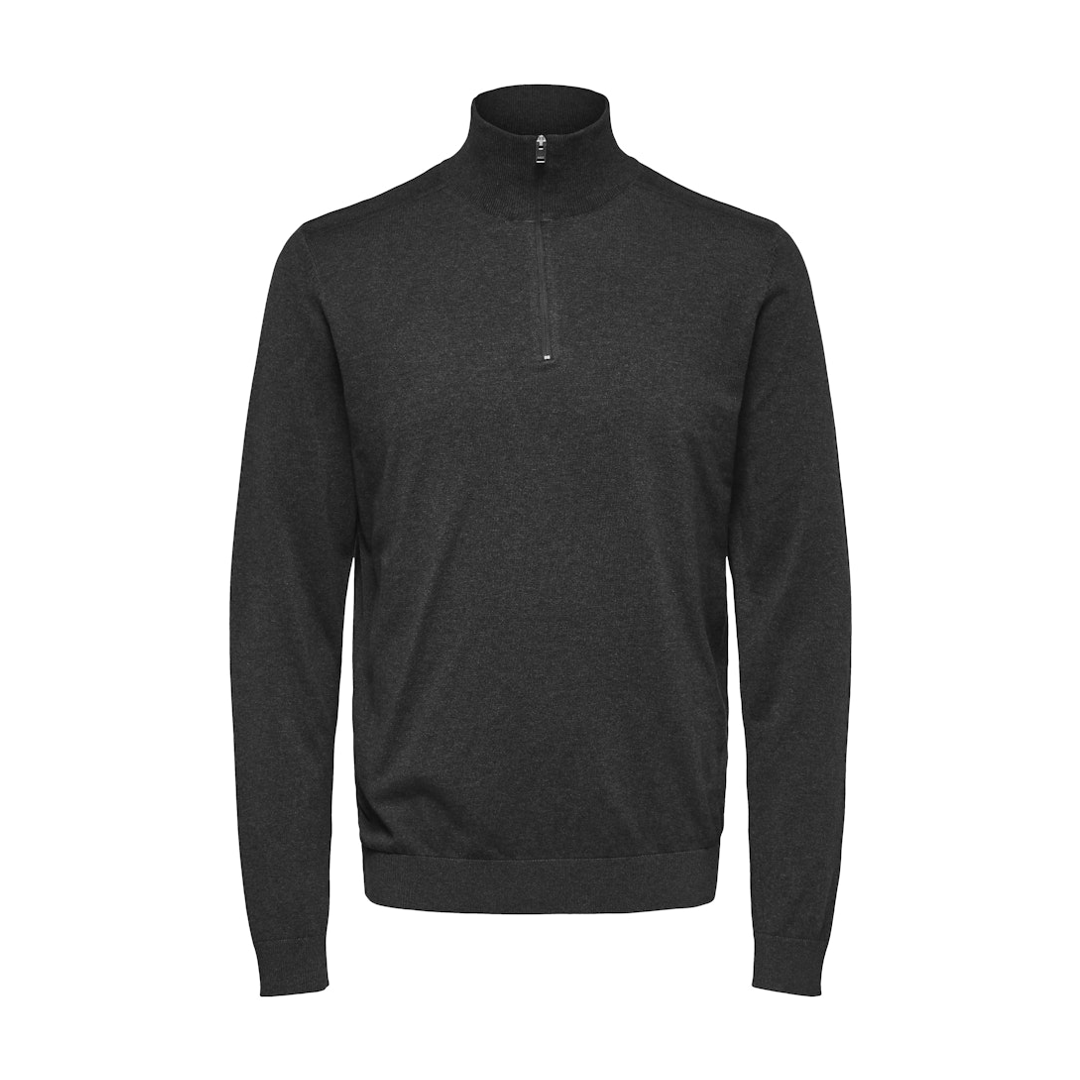 Selected Langarmshirt "Noos Slhberg" Troyerkragen Für Herren Blau L - Bild 2