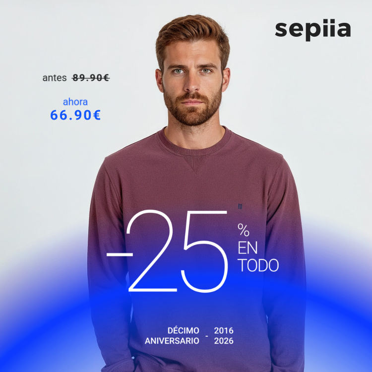 Sudadera Pique Granate