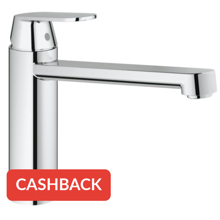 Grohe Eurosmart Cosmopolitan keukenkraan medium Chroom