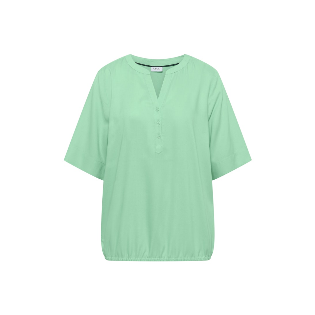 Cecil - Damen Kurzarmbluse - juicy lime - Größe: L - bei Tara-M