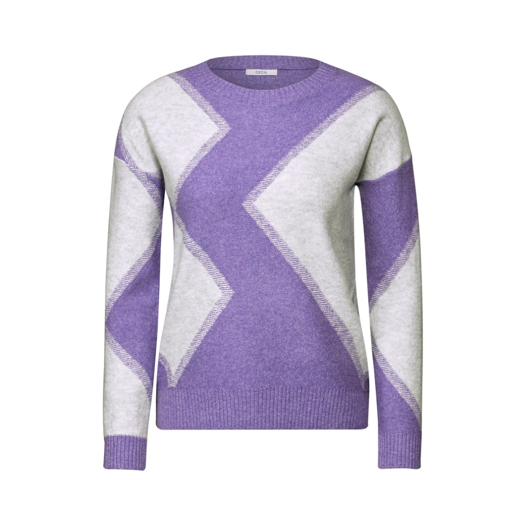 Cecil - Damen Pullover - Lila - Größe: L - bei Tara-M