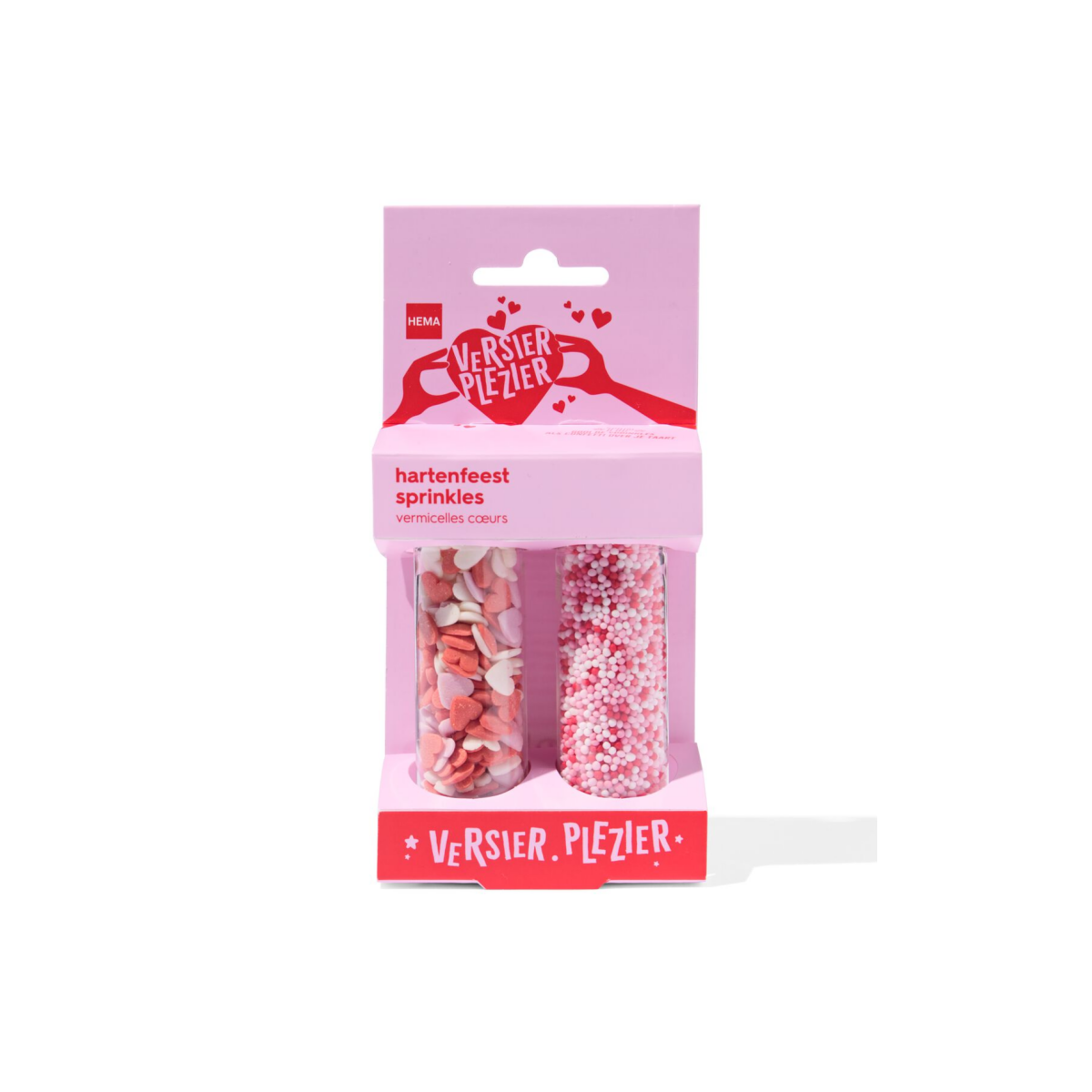 HEMA HEMA Versierplezier Eetbare Sprinkles Hartenfeest