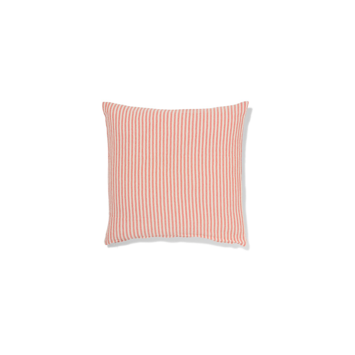 HEMA Kussenhoes 50x50cm katoen strepen rood (rood)