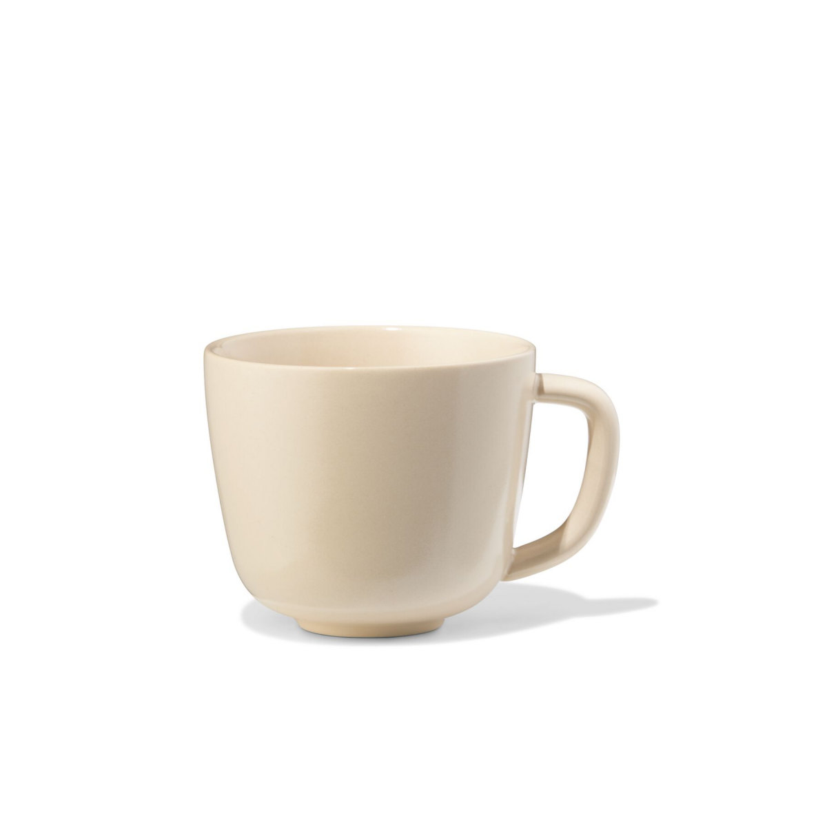 HEMA HEMA Cappuccinomok 325ml PUUR Reactief Glazuur Gebroken Wit (gebroken wit)