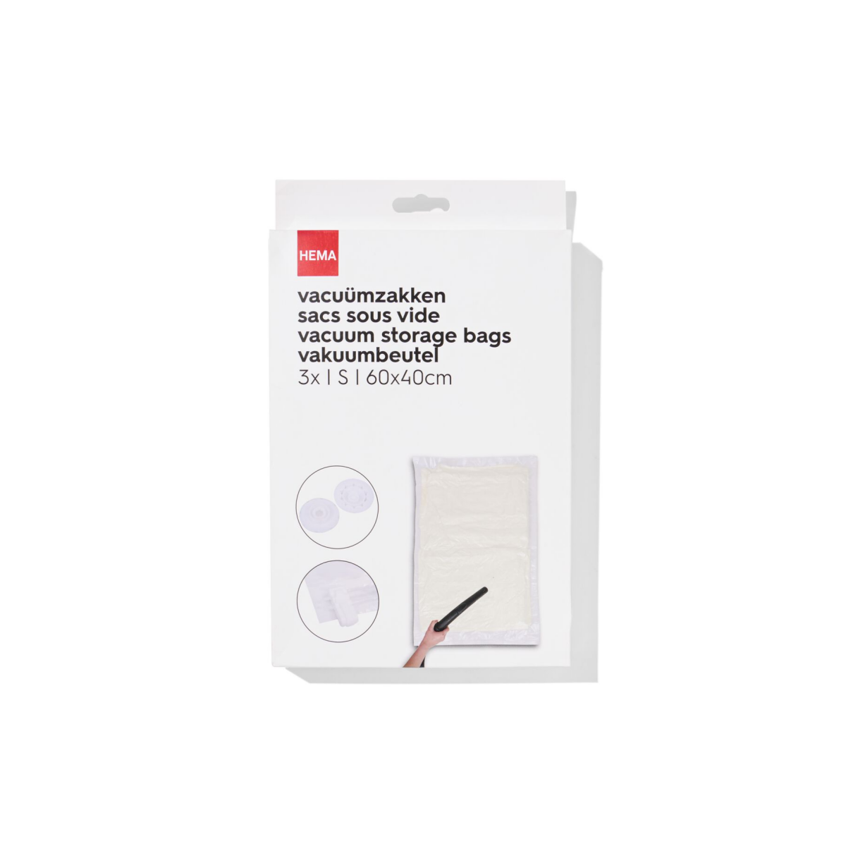 HEMA HEMA Vacuümzakken 60x40cm - 3 Stuks