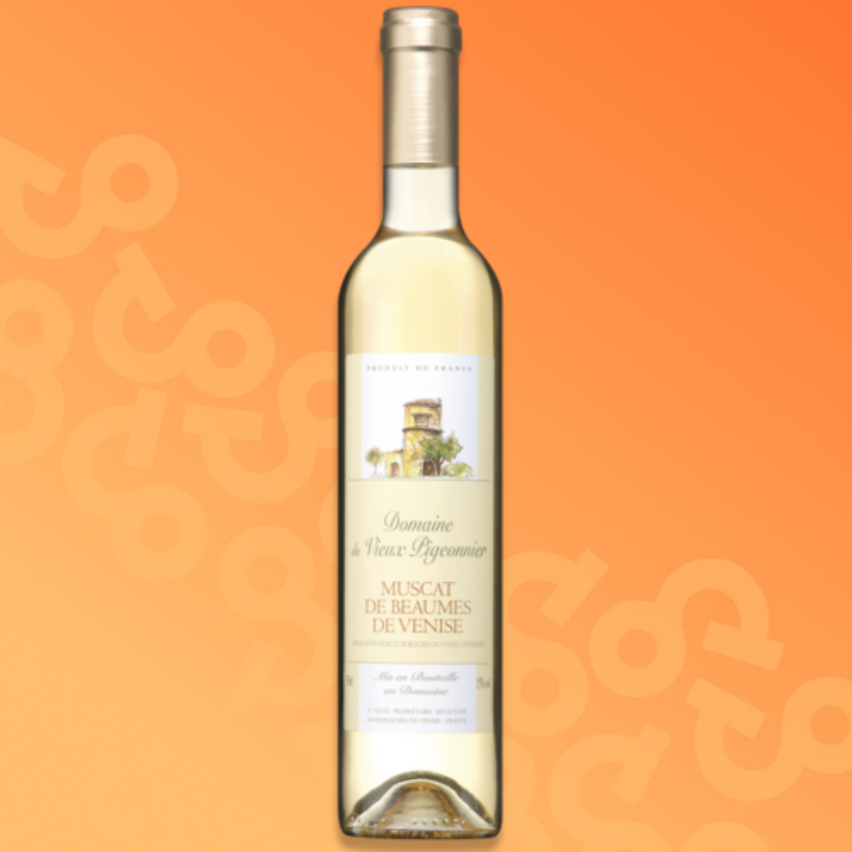 Bottle of Muscat de Beaumes de Venise 50 cl