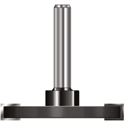 JSO-TR Kwartrondprofielfrees R=20,0 mm met lager, D=53 mm, S=12 mm, HW