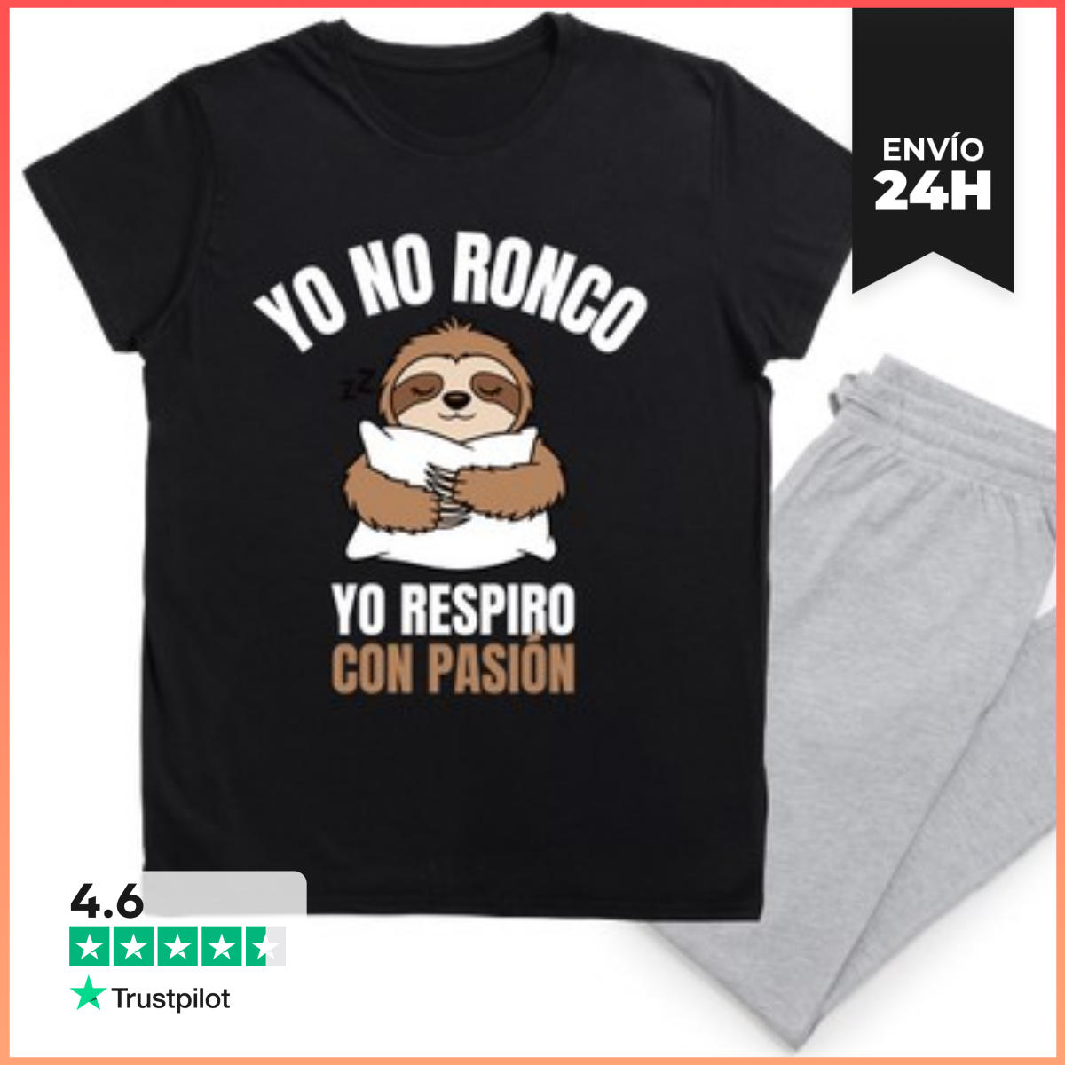 Pijama yo no ronco yo respiro con passion laTostadora