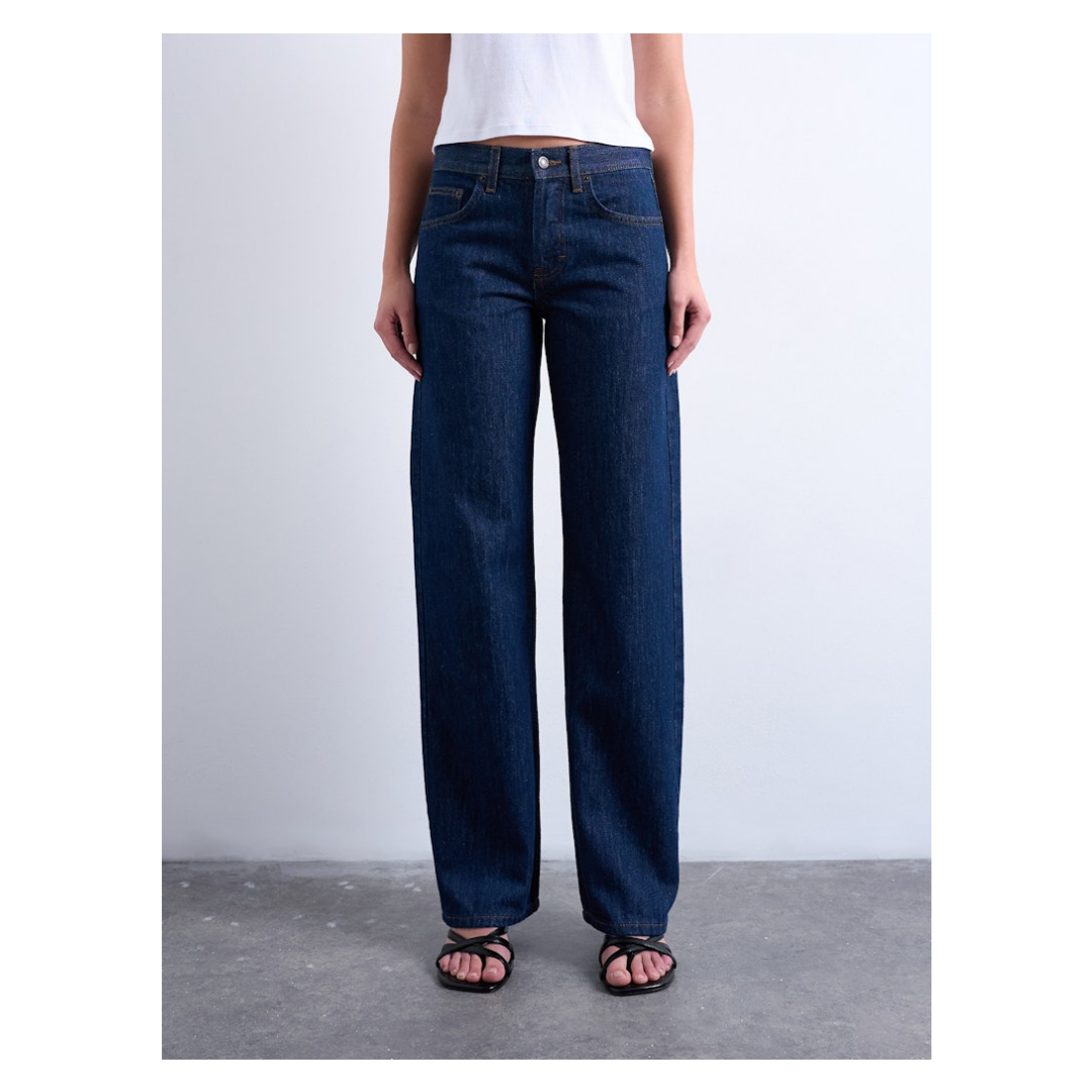 Topshop - Damen Jeans - Blau - Größe: 34-32 - bei Tara-M