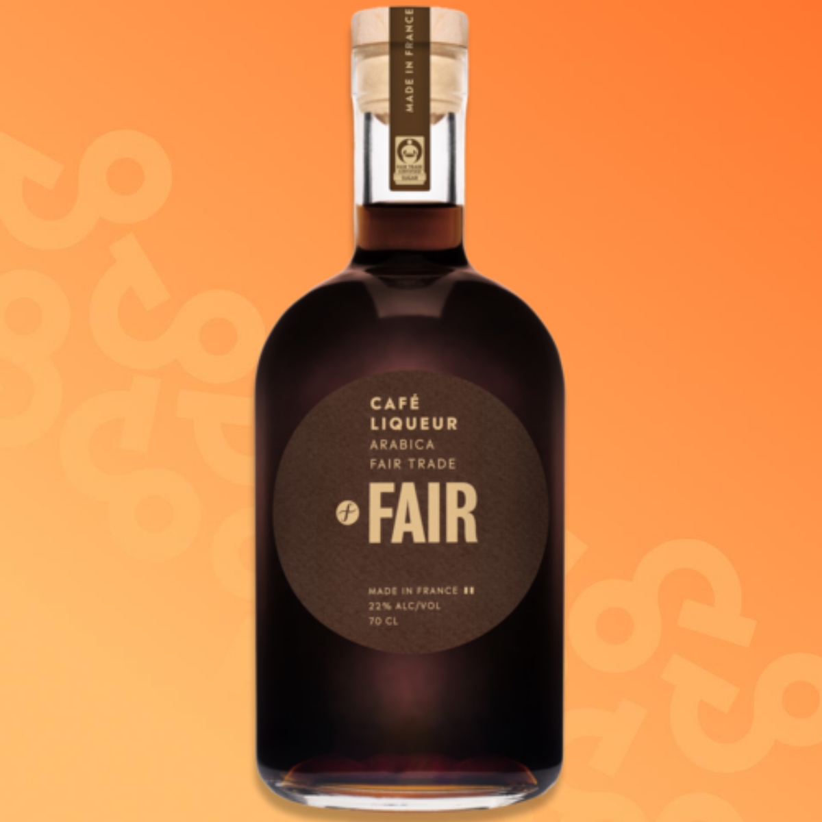 Fair Coffee Liqueur bottle 70 cl