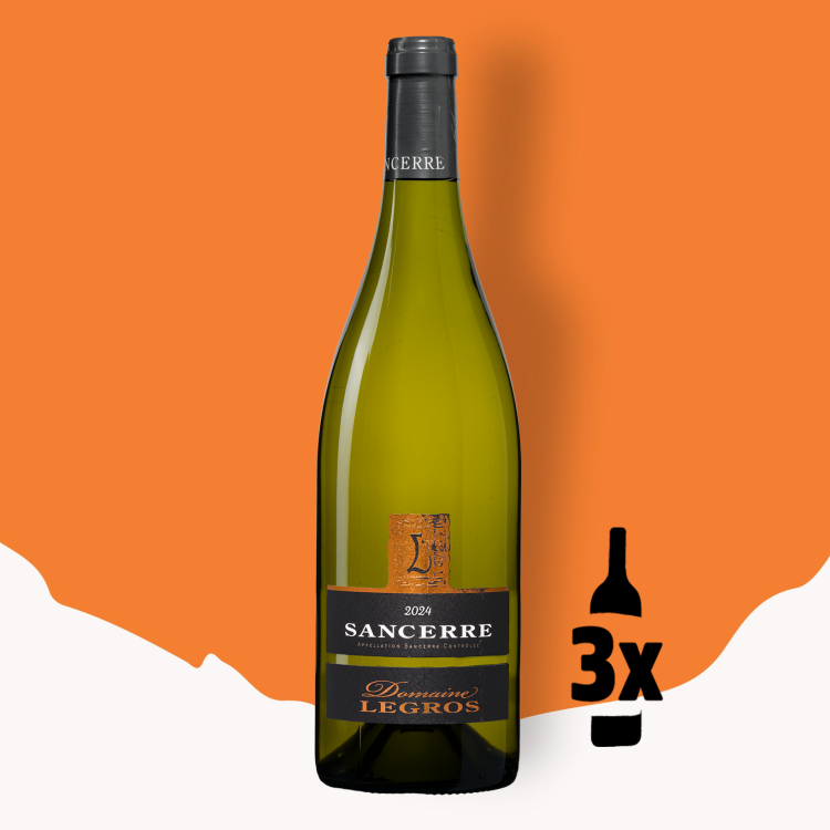 Domaine Legros Sancerre Blanc (3 flessen) 2024