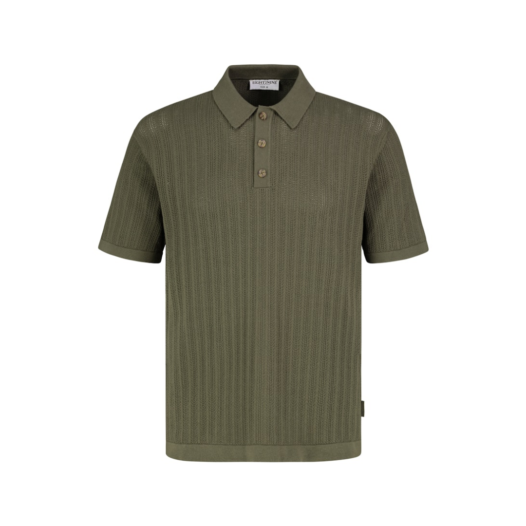 Eight 2 Nine - Herren Poloshirt - Grün - Größe: XXL - bei Tara-M