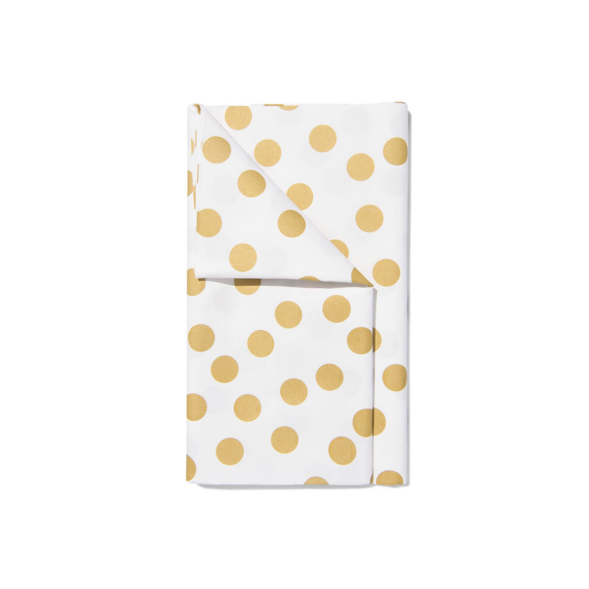 HEMA HEMA Tafelkleed 220x138cm Papier Goud (goud)