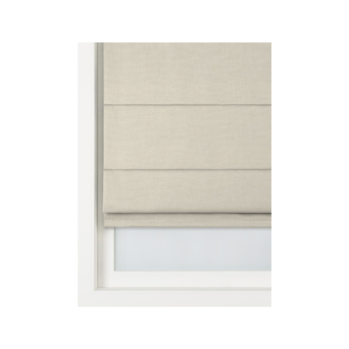 HEMA HEMA Vouwgordijn Calais Ivoor (ivoor)