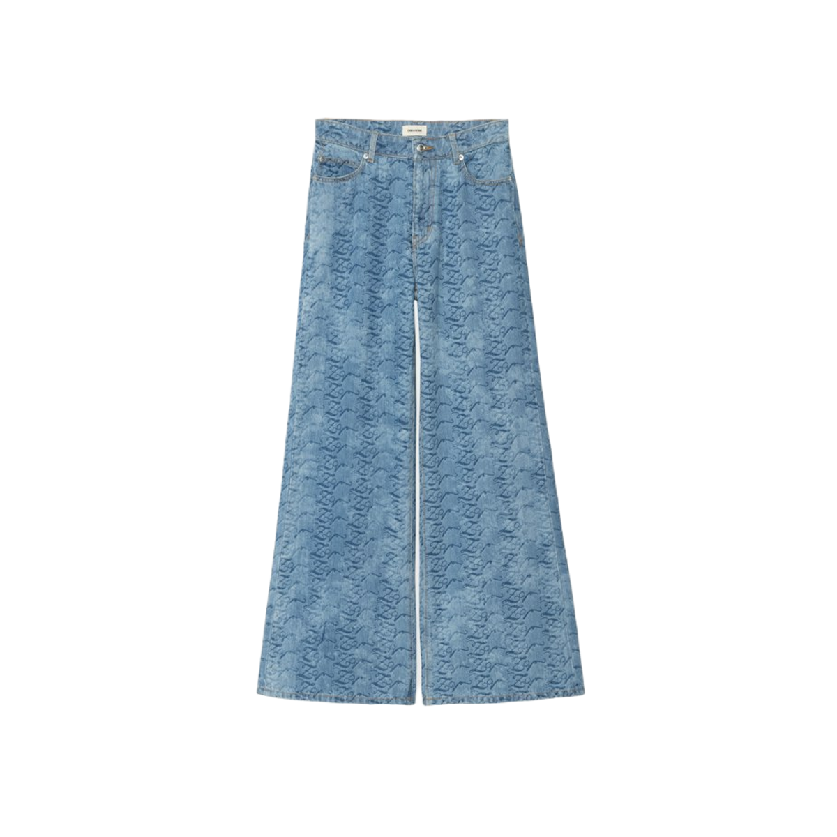 Zadig & Voltaire Donna Light Blue Jean Eli